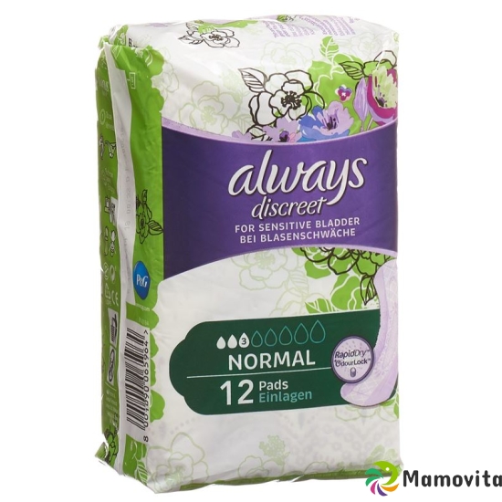 Always Discreet Inkontinenz Normal 12 Stück buy online