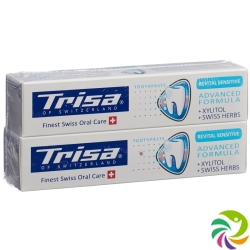 Trisa Zahnpasta Revital Sensitive Duo 2x 75ml