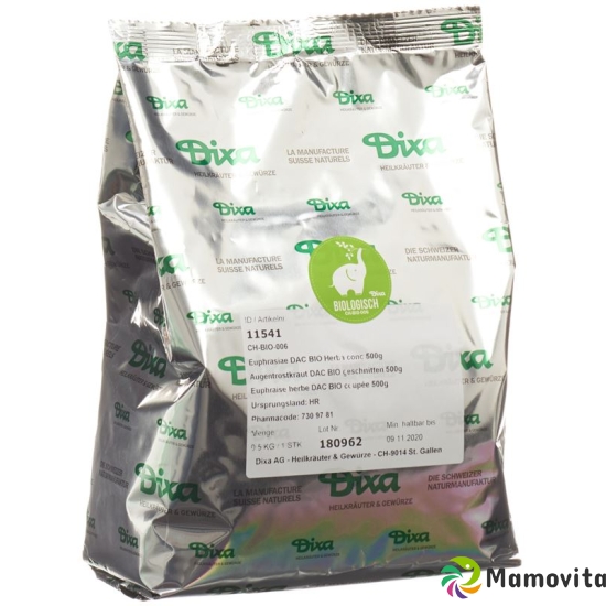 Dixa Augentrostkraut Dac Bio Geschnitten 500g buy online