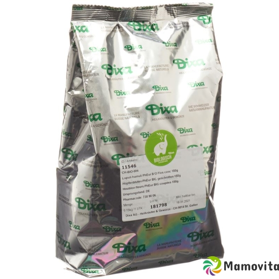 Dixa Hopfenblüten Pheur Bio Geschnitten 150g buy online