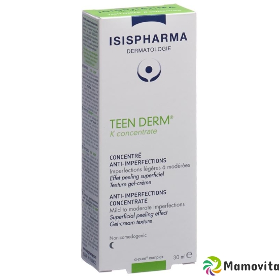 Isis Pharma Teen Derm K Concentrate Tube 30ml buy online