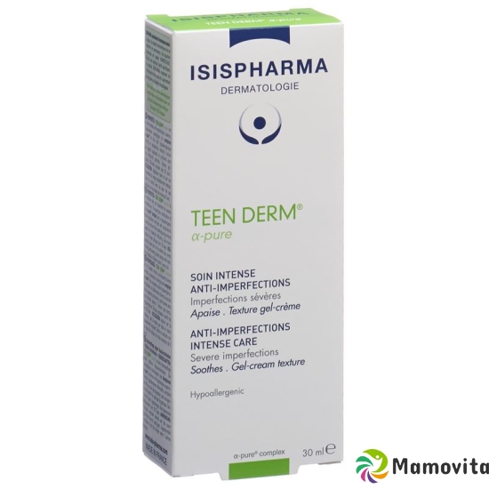 Isis Pharma Teen Derm Alpha Pure Tube 30ml buy online