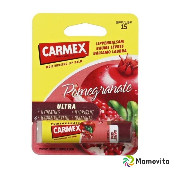 Carmex Lippenbalsam Prem Pomegr SPF 15 Stick 4.25g buy online