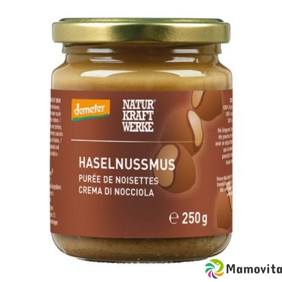 Naturkraftwerke Haselnussmus Demeter 250g buy online