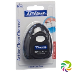 Trisa dental floss Active Clean Charcoal