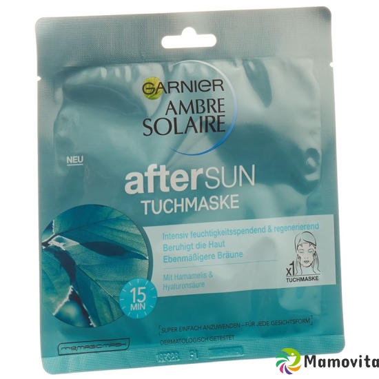 Ambre Solaire After Sun Tissue Mask 20 Beutel 32g buy online