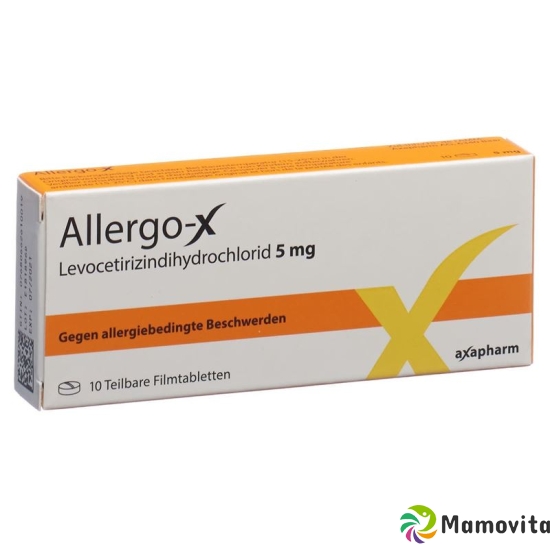 Allergo-x Filmtabletten 5mg 10 Stück buy online