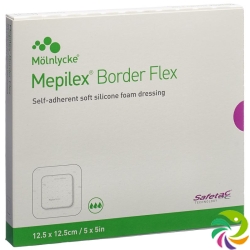 Mepilex Border Flex 12.5x12.5cm 5 Stück