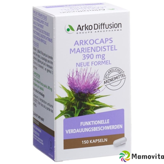 Arkocaps Mariendistel Kapseln 390mg Neue For 150 Stück buy online