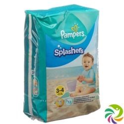 Pampers Splashers Grösse 3-4 Tragepack 12 Stück