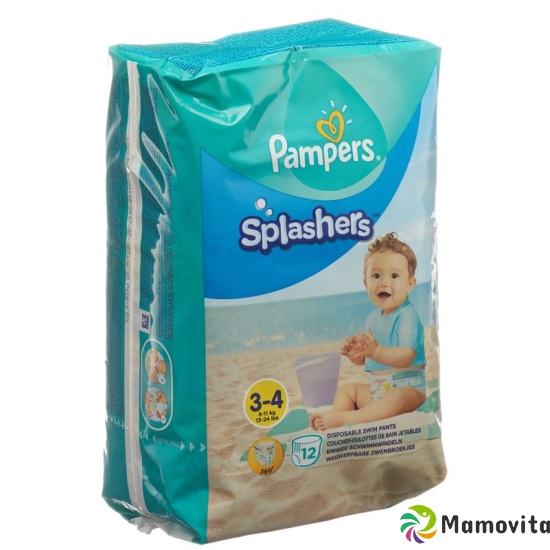 Pampers Splashers Grösse 3-4 Tragepack 12 Stück buy online