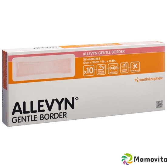 Allevyn Gb Wundverband 10x30cm 10 Stück buy online