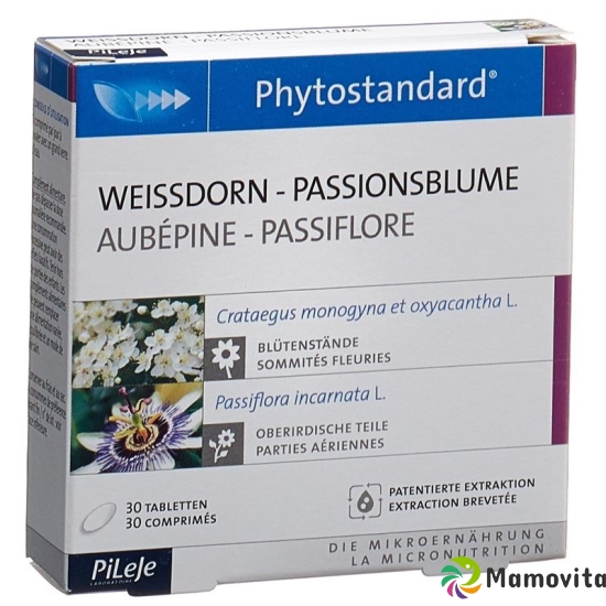 Phytostandard Hawthorn Passionflower Tablets 30 Capsules buy online