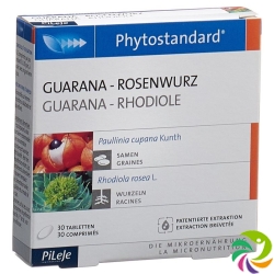 Phytostandard Guarana-Rosenwurz Tabletten 30 Stück