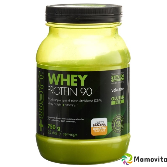 +watt Whey Protein90 Banana 750g buy online