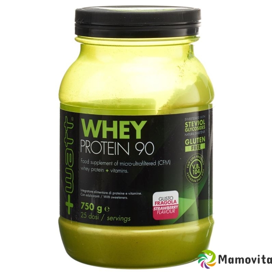 +watt Whey Protein90 Strawberry 750g buy online