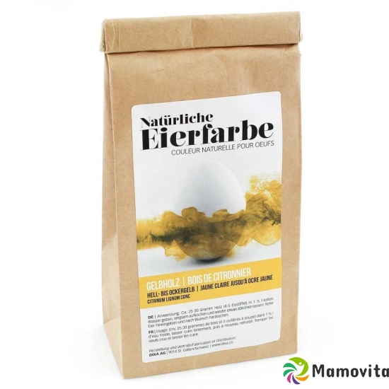 Dixa Eierfarbe Zitronenholz Geschnitten 50g buy online