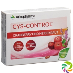 Cys-control Cranberry und Heidekraut Kapseln 60 Stück