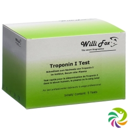 Willi Fox Troponin I Test 5 pcs