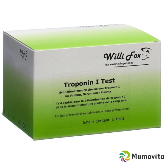 Willi Fox Troponin I Test 5 pcs buy online