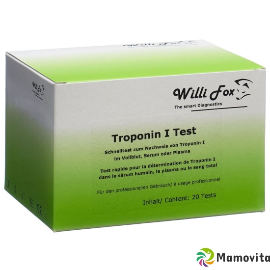 Willi Fox Troponin I Test 20 pcs buy online