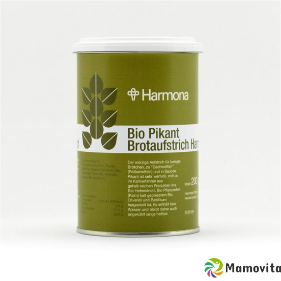 Harmona Brotaufstrich Pikant Bio Dose 200g buy online