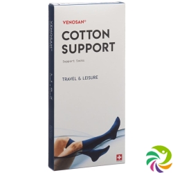 Venosan Cotton A-d Support Socks S Jeans 1 Paar