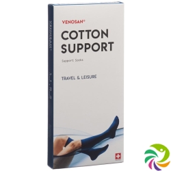 Venosan Cotton A-d Support Socks S Wood 1 Paar