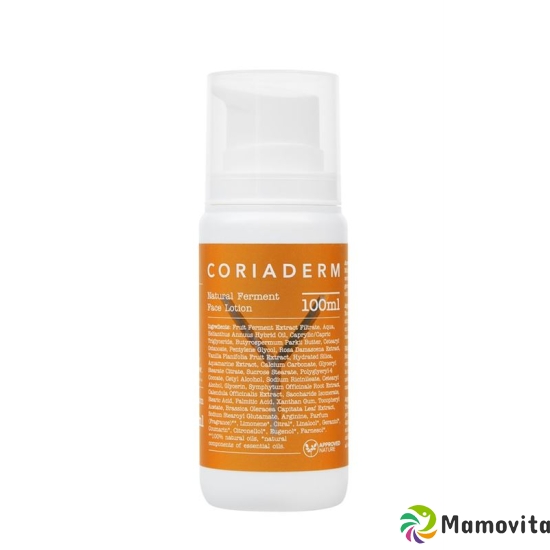 Coriaderm Natural Ferment Face Lotion Dispenser 100ml buy online