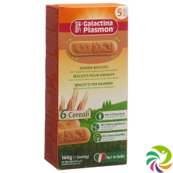 Galactina Plasmon 6 Cereali Kinder-Bisc 4x 40g