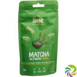 Shine Matcha Pulver Bio Beutel 50g