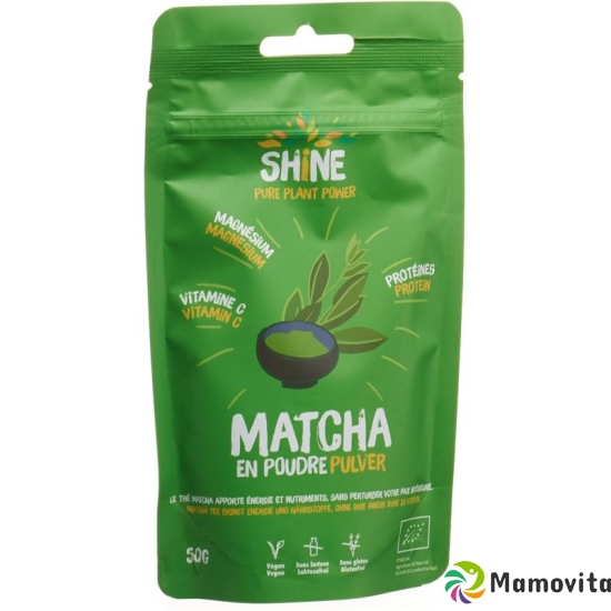 Shine Matcha Pulver Bio Beutel 50g buy online