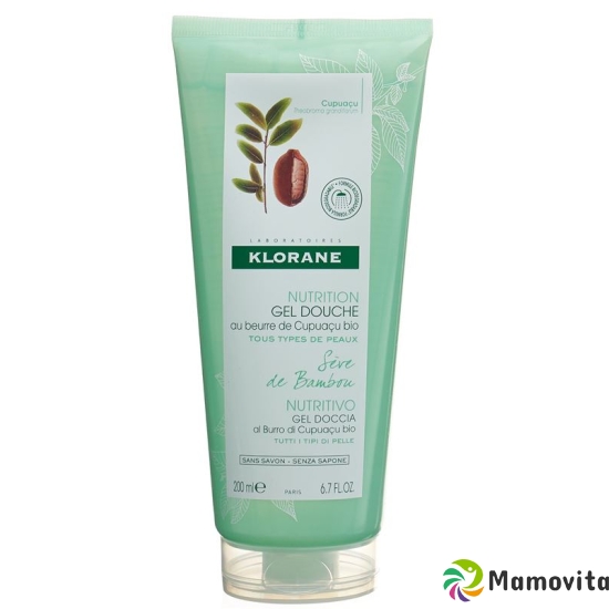 Klorane Shower gel bamboo juice 200ml buy online