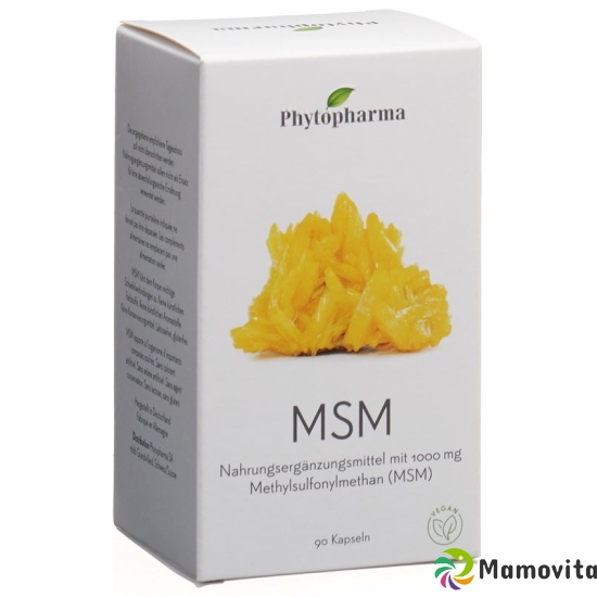 Phytopharma MSM Kapseln 1000mg Dose 90 Stück buy online