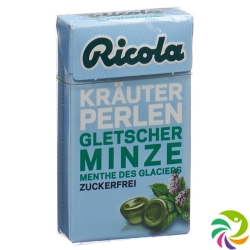 Ricola Kräuter Perlen Gletscherminze Oz Box 25g