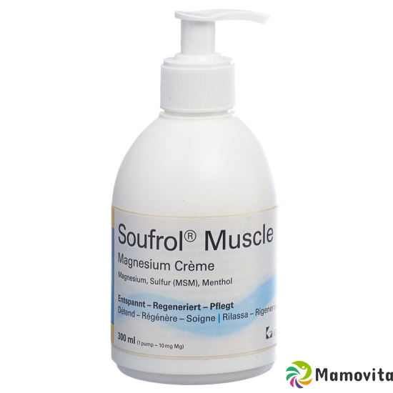 Soufrol Muscle Magnesium Cool Cream 300ml buy online