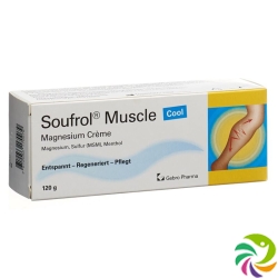 Soufrol Muscle Magnesium Cool Cream 120ml