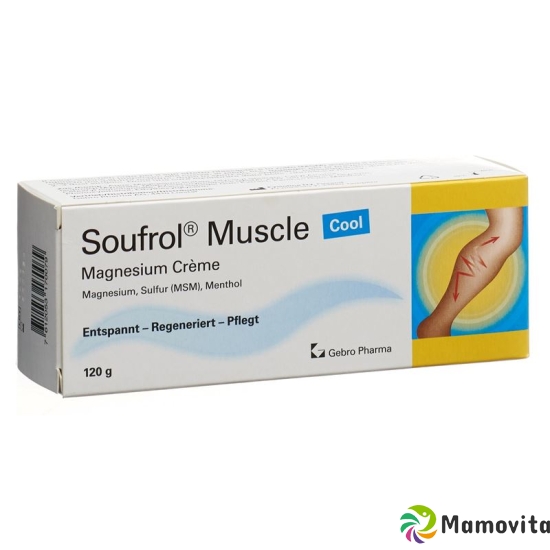 Soufrol Muscle Magnesium Cool Cream 120ml buy online