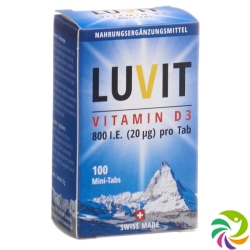 Luvit Vitamin D3 Mini-Tabs Dose 100 Stück