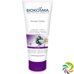 Biokosma Zarte Shower Cream Edelwei Aronia 200ml