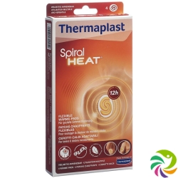 Hansaplast Spiral Heat Wärme-pads Flexibel 4 Stück