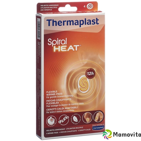 Hansaplast Spiral Heat Wärme-pads Flexibel 4 Stück buy online