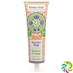 Human+kind Bodywash Orange Tube 250ml