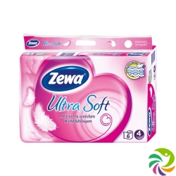 Zewa Toilettenpapier Weiss 4-lagig 150 Blatt 6 Stück