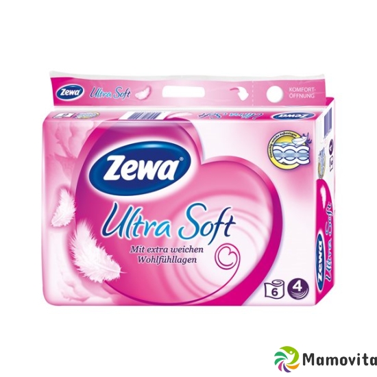 Zewa Toilettenpapier Weiss 4-lagig 150 Blatt 6 Stück buy online