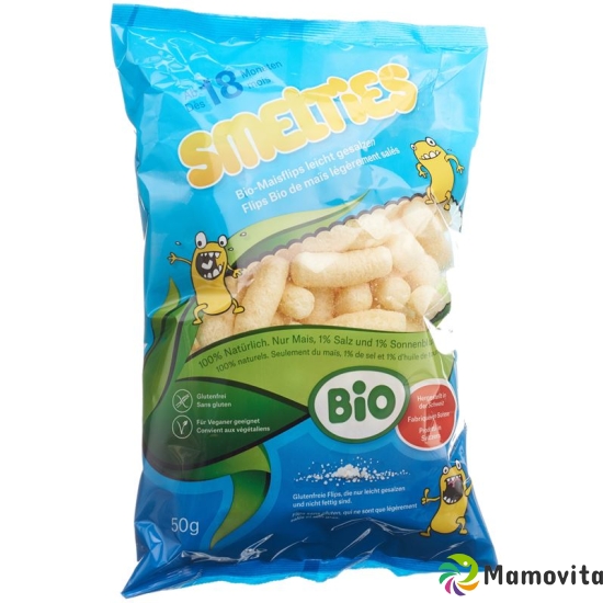 Smelties Bio-Maisflips Leicht Gesalzen 50g buy online