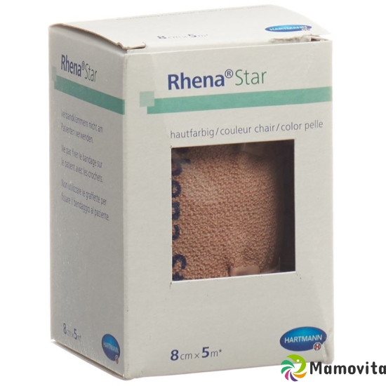 Rhena Star elastic bandages 8cmx5m skin color buy online