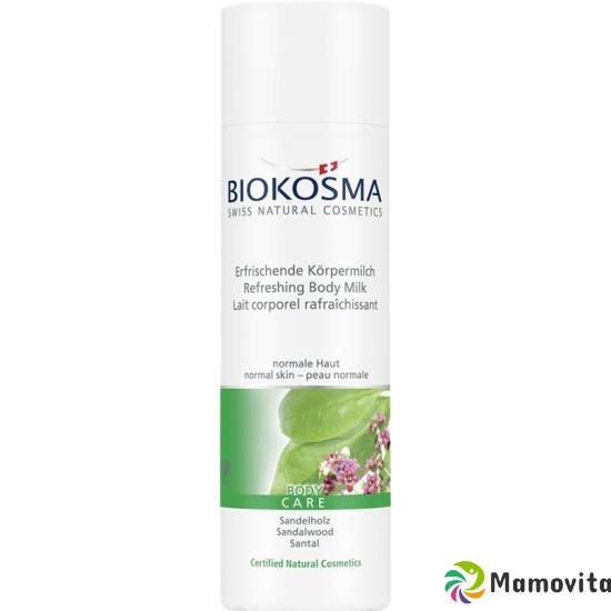 Biokosma Erfrischende Körpermilch Sandelholz 200ml buy online