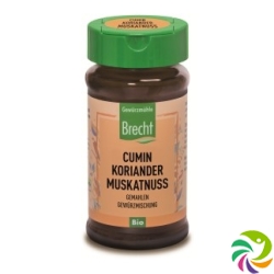 Brecht Cumin-koriander-muskatnus Gemahlen Bio 35g