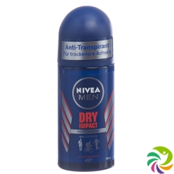 Nivea Male Dry Impact Roll-On Antitranspirant 50ml